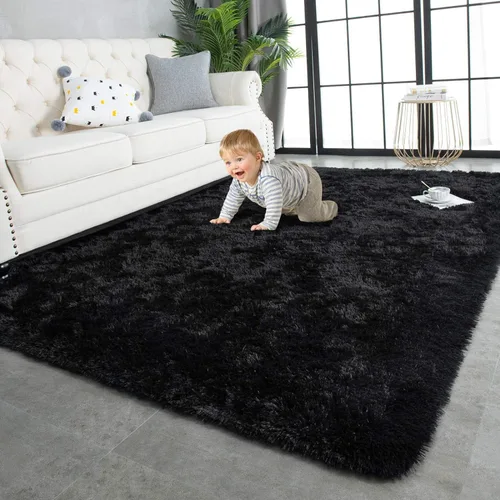 Miniatura 20 de TWINNIS - Alfombras muy suaves de pelo largo para interiores de 3 x 5 pies. Modernas alfombras de áreas de felpa para sala de estar, dormitorio