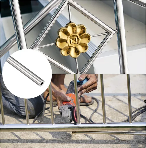 Miniatura 3 de METALLIXITY Tubo de acero inoxidable 304 (0.079 in de diámetro exterior x 0.020 in de pared T x 11.811 in de largo), 4 piezas, tubo recto