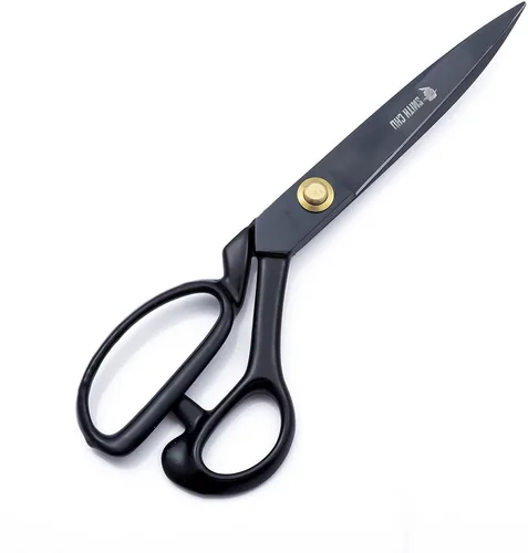 Miniatura 8 de SMITH CHU Tijeras de costura, tijeras de sastre resistentes para tela, cuero, materias primas, confección, tijeras de tapicería profesionales