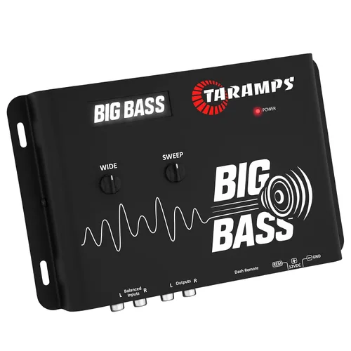 Miniatura 5 de Taramps Big Bass DSP - Procesador de audio para automóvil, potenciador de graves profundos con controles de frecuencia ajustable y barrido