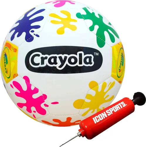 Miniatura 29 de Crayola Balón de fútbol oficial - Unisex Niños - CRAY302BL Zoo Animal Talla 5