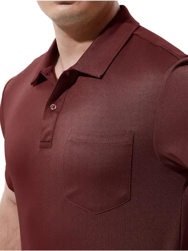 Miniatura 4 de YSENTO Polo para hombre, de manga corta, con cuello y bolsillo