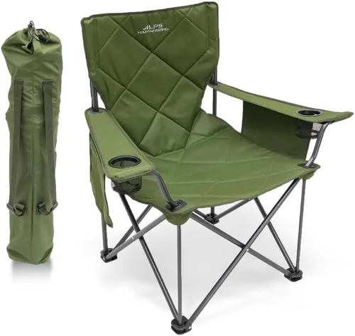 Miniatura 15 de ALPS Mountaineering King Kong - Sillas de camping para adultos con portavasos de malla y bolsillos, construidas duraderas y fiables con marco