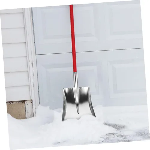 Miniatura 2 de Cabilock Pala de nieve de acero inoxidable Herramientas de barbacoa Herramienta plegable Herramienta de limpieza Pala de nieve plegable Pala