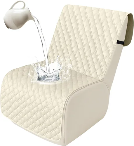 Miniatura 65 de Arfntevss Fundas de sofá modular reclinable, 100% impermeable, en forma de L, para sillón reclinable en forma de L, funda seccional lavable