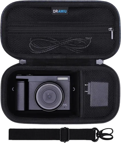 Funda para cámara digital 4K compatible con VJIANGER, Duluvulu, TEFTYMON, Aboobu, Zostuic, Oiadek, SIXTARY, Gavonde, NIKICAM, YIGLLO para cámara de