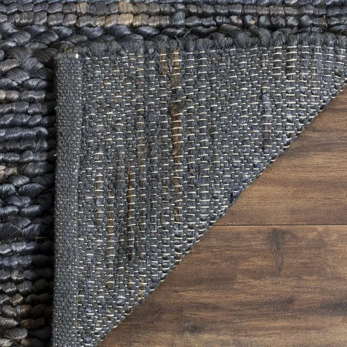 Miniatura 45 de SAFAVIEH Natural Fiber Collection - Alfombra decorativa de 2 x 3 pies, color lejía, yute hecho a mano, diseño trenzado tejido, ideal para entrada
