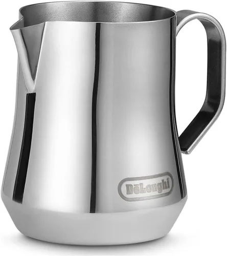 Miniatura 6 de De'Longhi Jarra espumadora de leche, acero inoxidable negro mate, 17 onzas