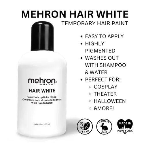 Miniatura 3 de Mehron Maquillaje Cabello Plata (4.5 oz)