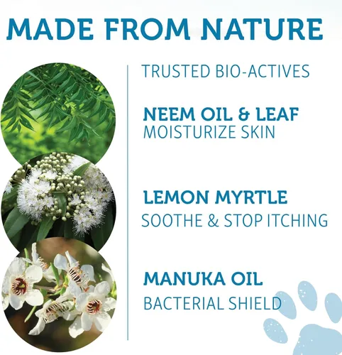Miniatura 5 de The Natural Dog Shampoo Bar Soap para aliviar la picazón en la piel, paquete doble, jabón para perros para pieles sensibles con manuka y aceite