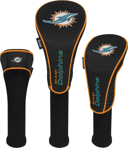 Miniatura 7 de Juego de tres fundas para palos de golf de la NFL