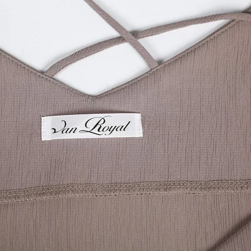 Miniatura 7 de Van Royal Camisola para mujer, con cuello en V, elegante, de gasa, para mujer