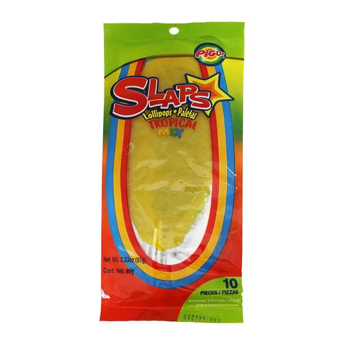 Miniatura 13 de Dulces Pigui - Paletas cachetada sabor tamarindo azul, dulce mexicano (10 paletas)