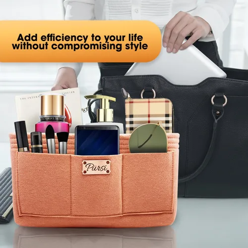 Miniatura 3 de Organizador para bolso de mano, diseño de múltiples compartimentos