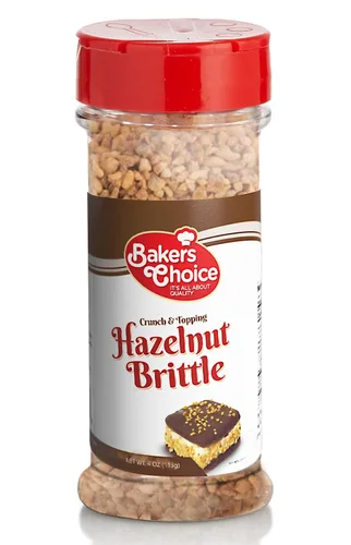Miniatura 10 de Baker's Choice Almond Brittle Crunch - Cobertura de helado de postre de nuez - Para helado, helados, cupcakes o batidos - Sin lácteos, Kosher - 4