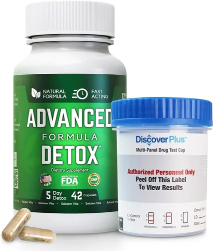 Starfit - Salutem Vita Advanced Detox Cleanse, kit de desintoxicación con taza de prueba, desintoxicación natural y limpieza con cardo mariano,