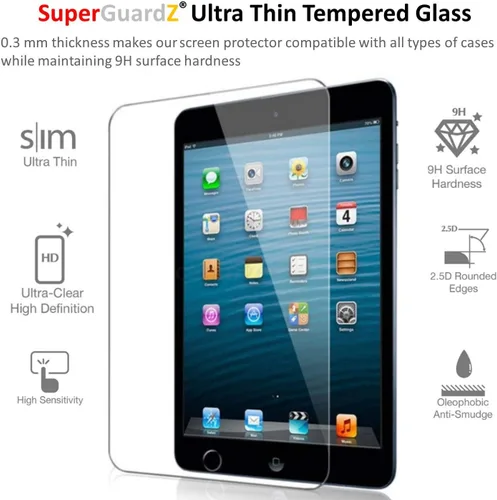 Miniatura 3 de Protector de pantalla anti luz azul para iPad 10.2 [2020/2019] vidrio templado, antiarañazos, transparente HD