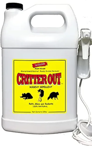 Miniatura 3 de Repelente de ratones y ratas: repelente de roedores de aceite de menta, deshazte de ratas, ratones y roedores en tu hogar y exterior, protege