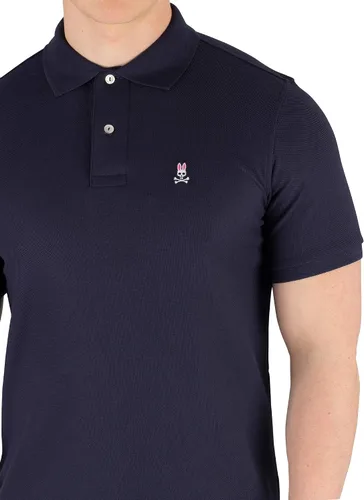 Miniatura 4 de Psycho Bunny Polo de piqué de manga corta para hombre