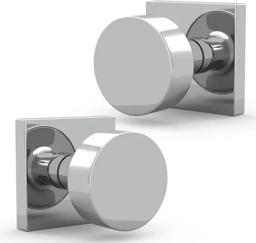 Miniatura 19 de Mega Handles SUANA - Pomo de puerta de privacidad para pasillo, armario y baño, perillas de puerta reversibles de diseño resistente, se adapta a