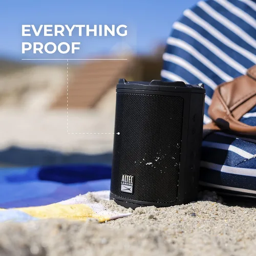 Miniatura 2 de Altec Lansing - Altavoz Bluetooth inalámbrico HydraMotion con sonido de 360 grados, impermeable IP67 portátil para exteriores, a prueba de golpes, a