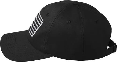 Miniatura 58 de IIN Gorra de béisbol con bandera estadounidense para hombres y mujeres, de perfil bajo, militar, militar, militar, para papá