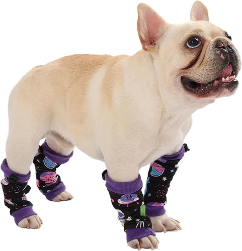 Miniatura 13 de PetWarm Juego de 4 fundas de recuperación para perros, funda para patas de perro, ideal para comodidad y apoyo durante la recuperación de mascotas