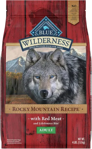 Miniatura 13 de Blue Buffalo Wilderness - Alimento seco natural con alto contenido proteínico para perros adultos, salmón, 24 libras
