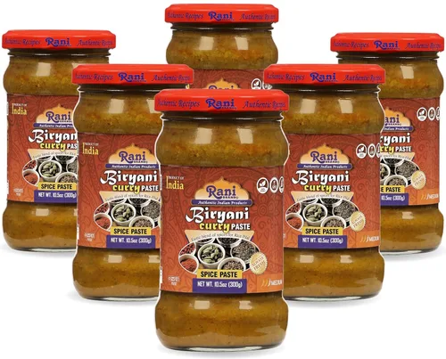 Miniatura 12 de Rani Biryani Masala Curry (mezcla de 7 especias para platos de arroz indio, pullao/pilau) Tarro PET de 3 onzas (3.00 oz) ~ Todo natural Vegano
