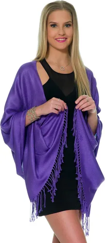 Miniatura 186 de Pashminas, chales y mantones para usar con vestidos de noche y en bodas, grandes y suaves