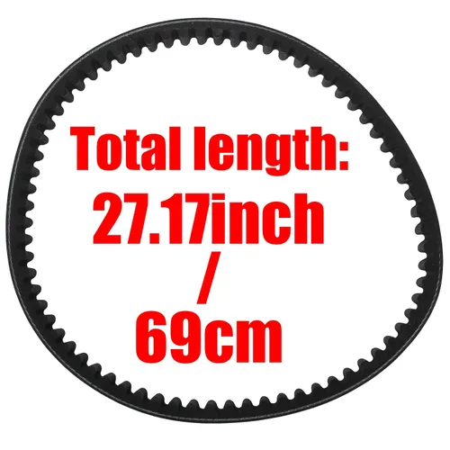 Miniatura 2 de 2 correas de transmisión CVT para motor de 4 tiempos GY6 de 49 cc 50 cc 80 cc GY6 de 4 tiempos, 139QMB 1P39QMB 669-18-30 669 18 30 ATV Scooter Go