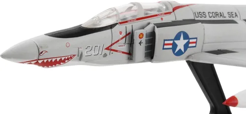 Miniatura 8 de Daron Worldwide Trading Postage Stamp F-4B Phantom II Sundowners Vehículo (Escala 1/155)