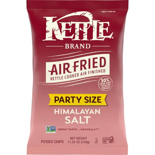 Miniatura 11 de Kettle Brand Papas fritas con sal del Himalaya, fritas al aire, bolsa de 6.5 onzas, (paquete de 2)