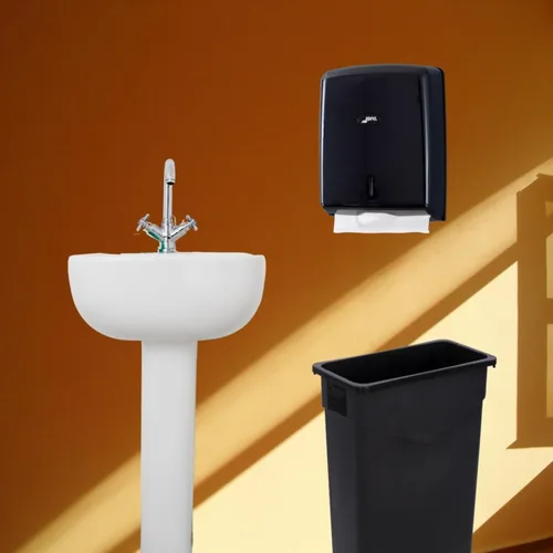 Miniatura 5 de San Jamar Jofel Valor - Dispensador de toallas de papel con ventana de visualización para baño, cocinas y restaurantes, plástico, 600 servilletas