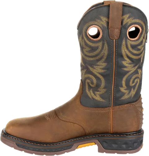 Miniatura 7 de Georgia Boot Carbo-Tec LT Bota de trabajo impermeable de enganche Negro y marrón