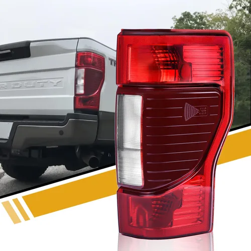 Miniatura 10 de LIDNADY Conjunto de luz trasera compatible con Ford Super Duty F250 F350 2020 2021 2022 con Punto Ciego sin modelos LED, reemplazo de lámpara Punto