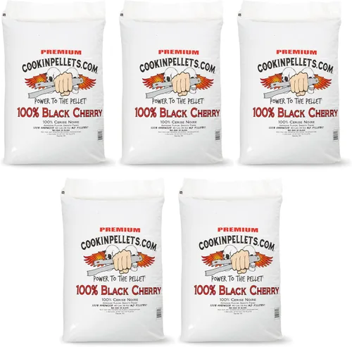 Miniatura 10 de CookinPellets Perfect Mix - Parrilla de madera dura natural, nogal, cereza, arce duro y manzana, pellets de madera para parrilla de pellets