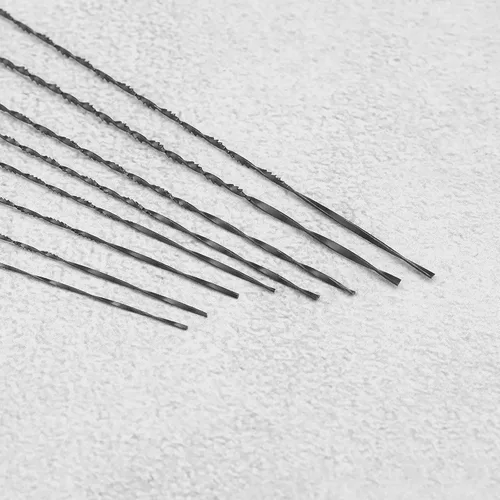 Miniatura 5 de Create idea Juego de 24 hojas de sierra de desplazamiento con dientes en espiral para cortar madera, plástico, corte de madera, modelado