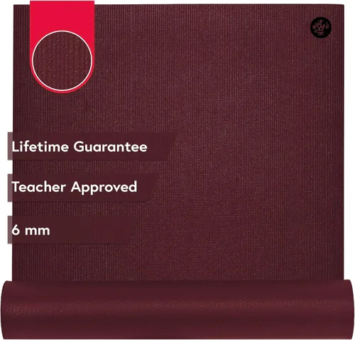 Manduka PRO - Tapete de yoga premium de 0.236 pulgadas de grosor, respetuoso con el medio ambiente, agarre de alto rendimiento, acolchado, Verve