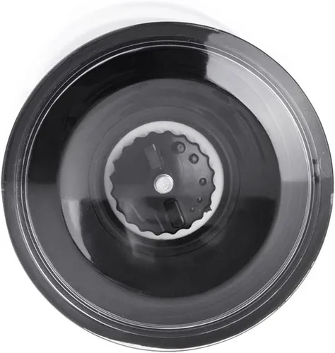 Miniatura 3 de BlueSnail Manual Grips - Botella de condimento para molinillo de sal y pimienta (5.1 pulgadas, negro)