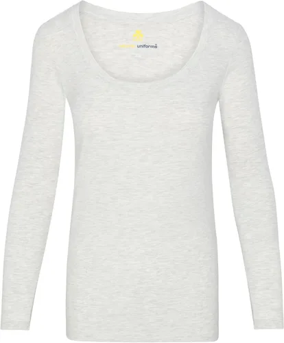 Miniatura 4 de Natural Uniforms Camiseta de manga larga extra ancha con cuello redondo para mujer