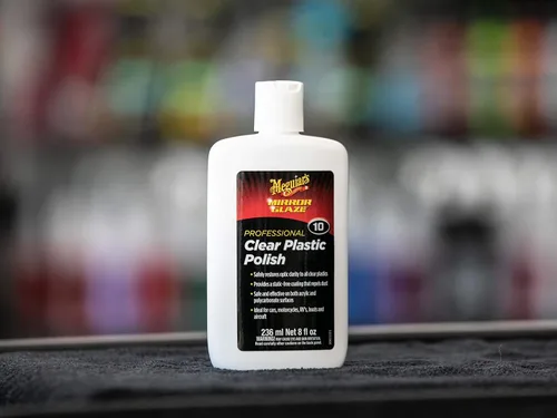 Miniatura 5 de Meguiar's #10 pulidor para plástico transparente y paños de microfibra, Pulido
