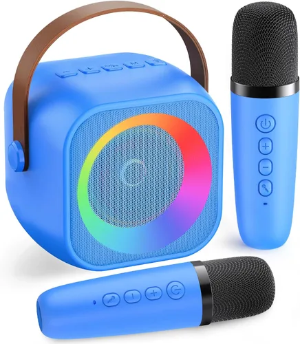 Miniatura 12 de Máquina de karaoke para niños, regalos de karaoke para niñas de 4, 5, 6, 7, 8, 9, 10, 12 años o más, fiesta de cumpleaños, 4 a 12 años, juguetes