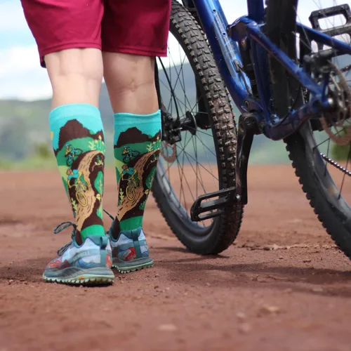 Miniatura 7 de I'd Rather Be - Calcetines divertidos para hombres y mujeres, regalos para golf, caza, camping, senderismo, esquí, lectura, deportes y mucho más