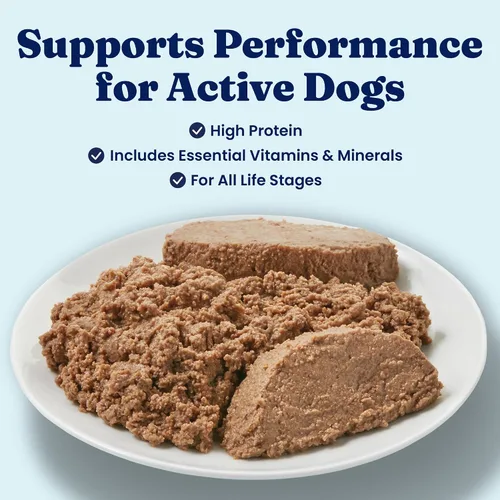 Miniatura 2 de Solid Gold Alimento húmedo para perros con alto contenido de proteínas, ladrando en la luna, sin granos con carne de res real, lata de 6