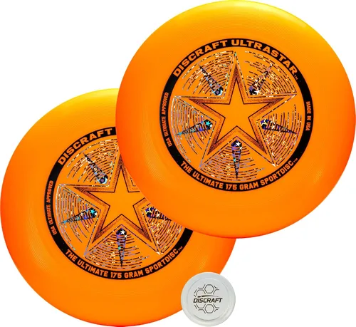 Miniatura 12 de Discraft Ultrastar Ultimate Discs 1 y 2 paquetes, tamaño estándar, para juegos competitivos e informales Verde (Bright Green)