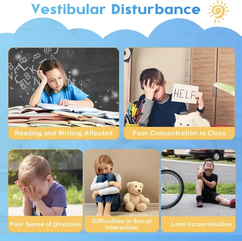 Miniatura 4 de BABAMU Silla giratoria para niños autistas, silla giratoria sensorial, capacidad de peso de 220 libras, productos sensoriales para autismo, juguetes
