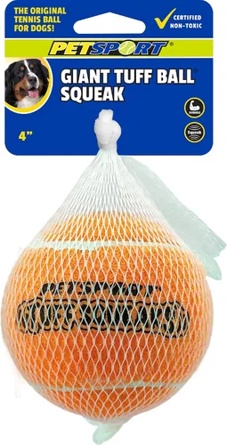 Miniatura 18 de PetSport Giant Tuff Ball - Pelotas de tenis gigantes para perros, ideales para aburrimiento y masticadores agresivos, pelotas de tenis para perros