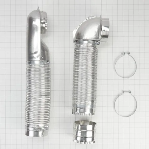 Miniatura 3 de Whirlpool 4396013RB Periscopio de ventilación telescópico OEM genuino para secadoras - Reemplaza 1399354, 4392906, 4396013, 521P3, 521P3-12, 62688