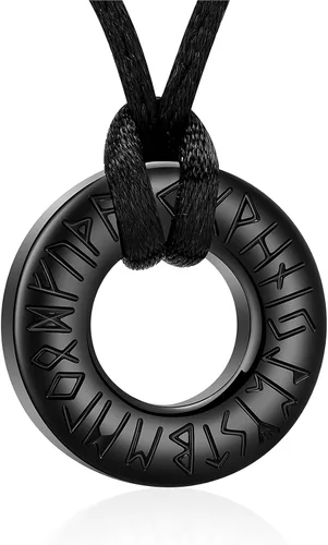 Miniatura 19 de Hearbeingt Collar de urna de cremación para cenizas para mujeres y hombres, colgante conmemorativo de la eternidad del círculo de la vida, joyería